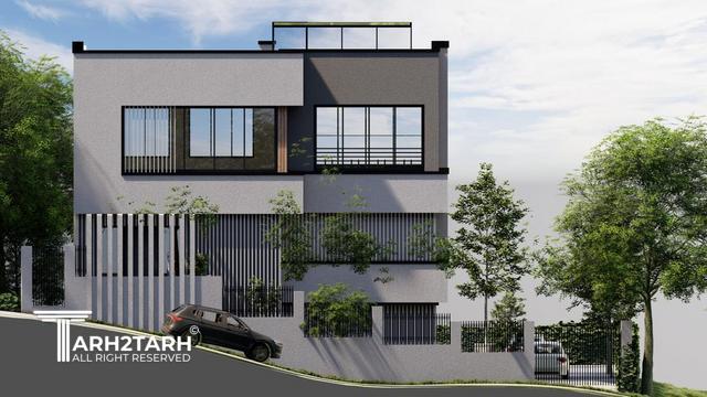 نمای ویلا کیاسر