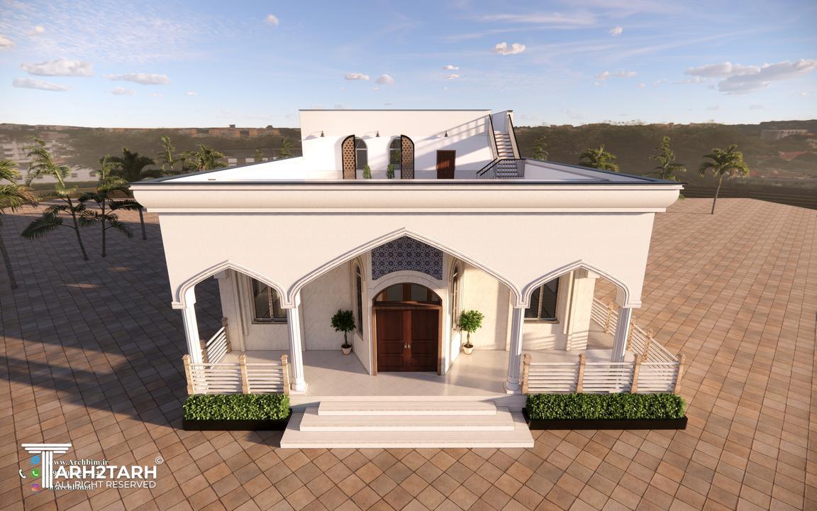 نمای بیرون از دید طبقه اول