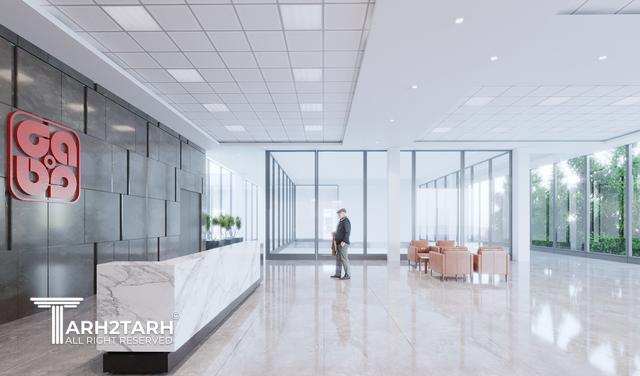 طراحی داخلی ساختمان مرکزی شرکت فولاد سفیددشت  