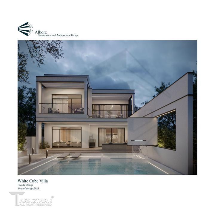 ویلا مکعب سفید