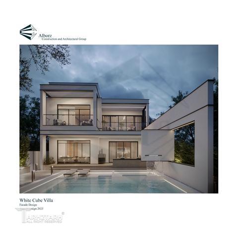 ویلا مکعب سفید