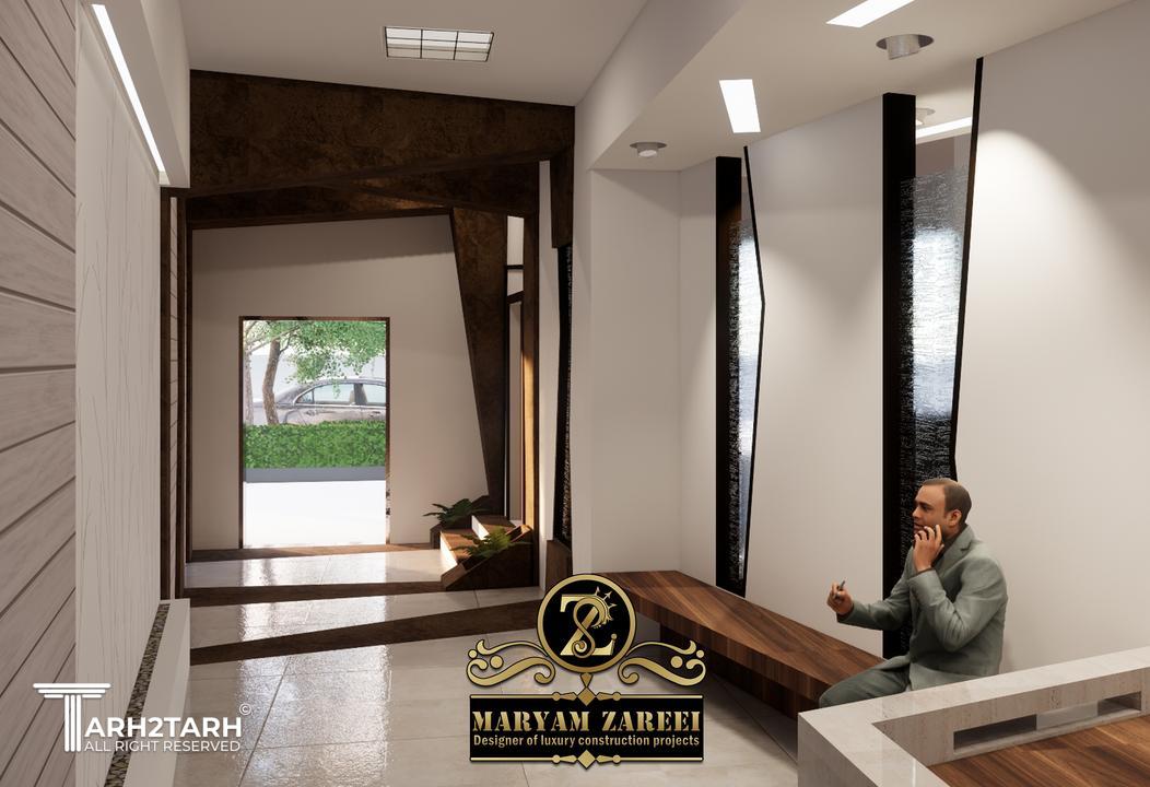 طراحی با توجه به وجود ستون های سازه و موارد خواسته شده توسط کارفرما انجام شده است