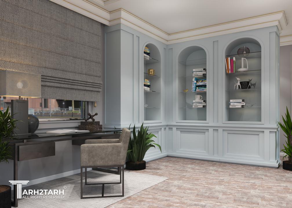 طراحی کتابخانه

