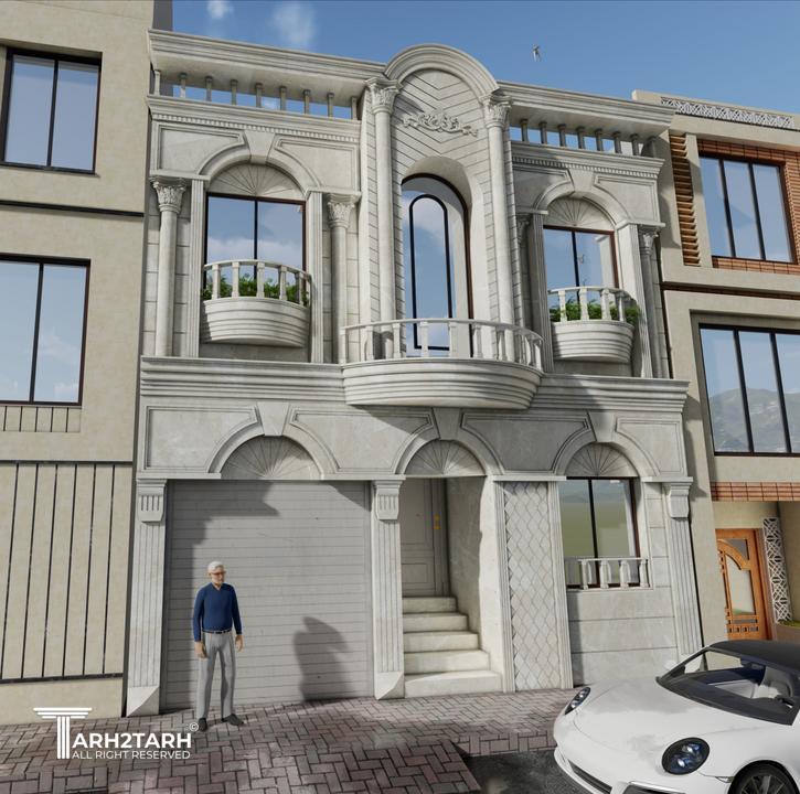 طراحی نما کلاسیک