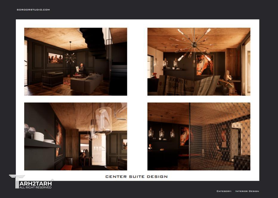 طراحی داخلی سوییت