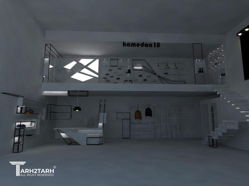 طراحی داخلی بوتیک آستین