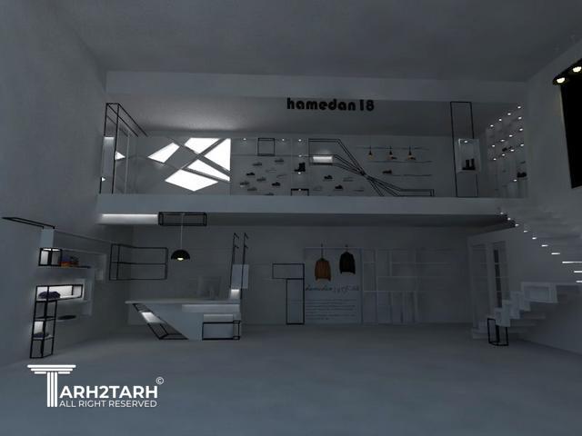 طراحی داخلی بوتیک آستین