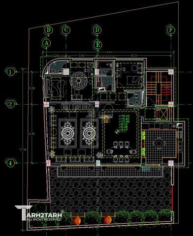 طراحی پلان مسکونی 