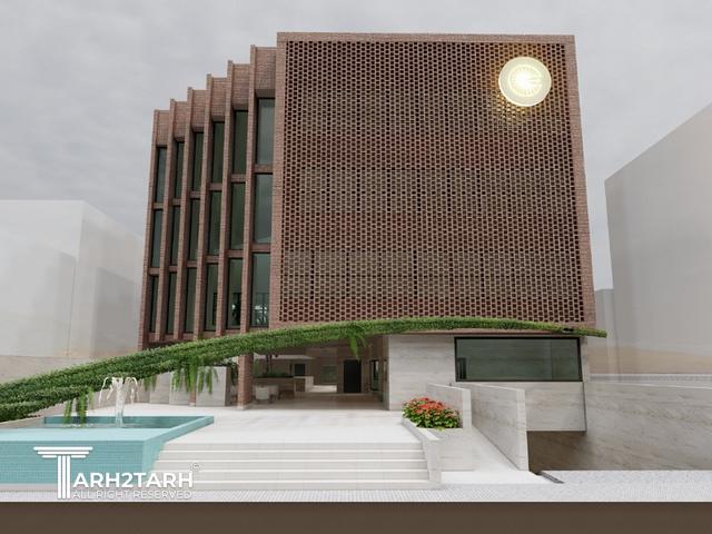 رتبه سوم مسابقه طراحی ساختمان کانون کارشناسان رسمی دادگستری اهواز