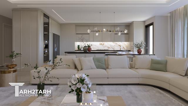 طراحی داخلی و اجرا پروژه ی مسکونی سعادت آباد