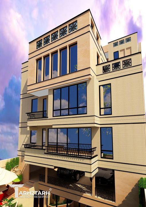 طراحی نمای مسکونی