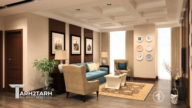 طراحی سوئیت آپارتمان هتل گرند هایت آریا