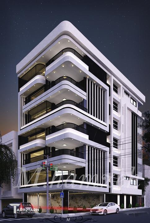 طراحی نمای امیر حمزه