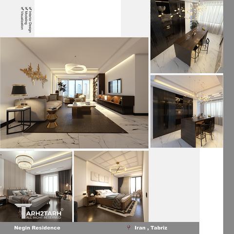 طراحی داخلی پروژه نگین