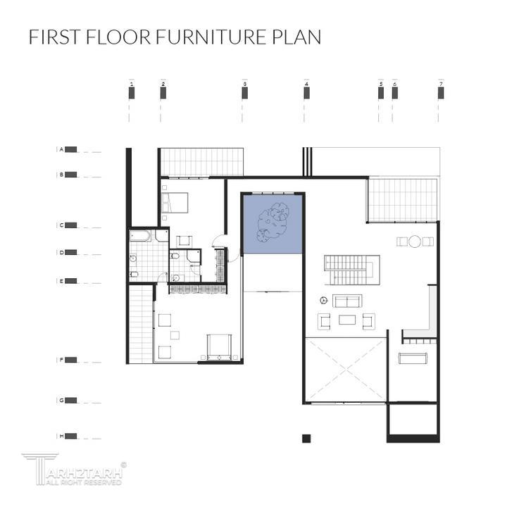 پلان طبقه اول
