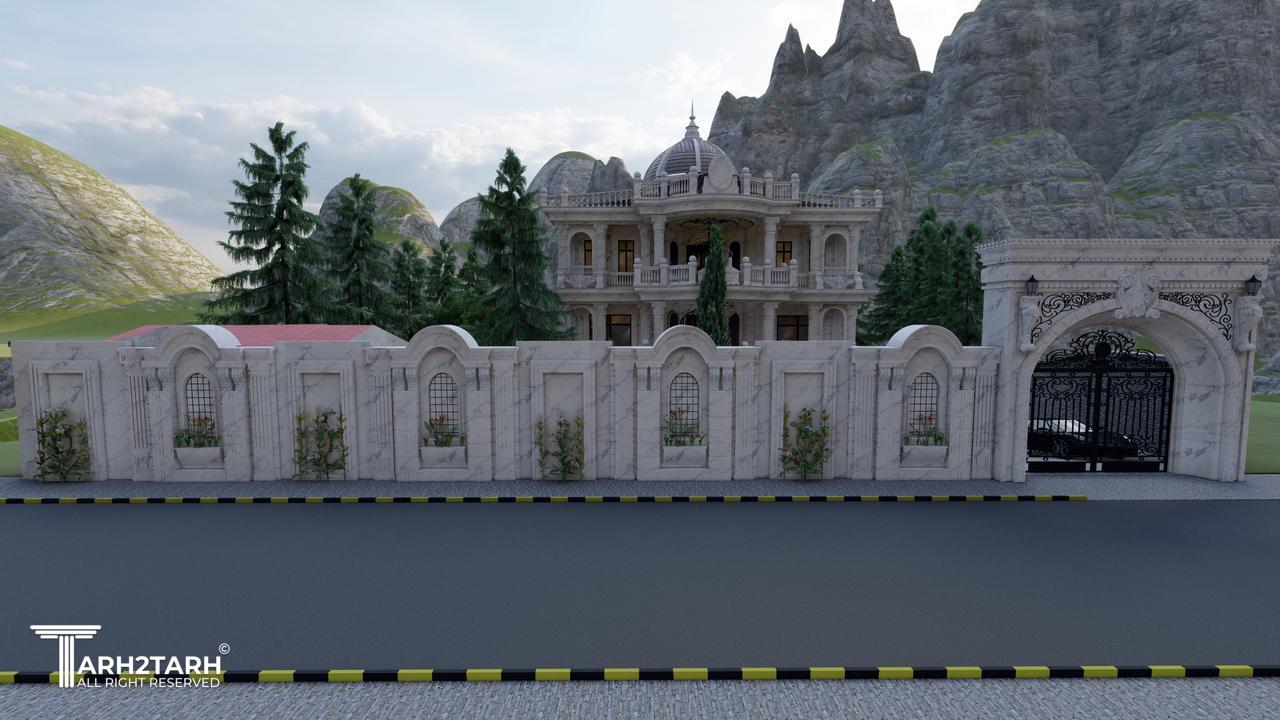 پروژه ویلایی روستای کلوان-جاده چالوس