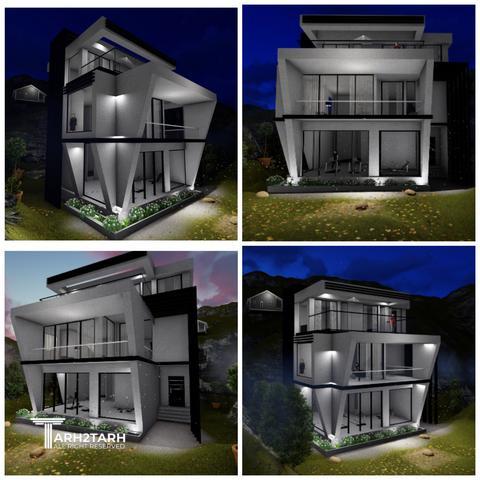 طراحي نما دهكده خوشبختي