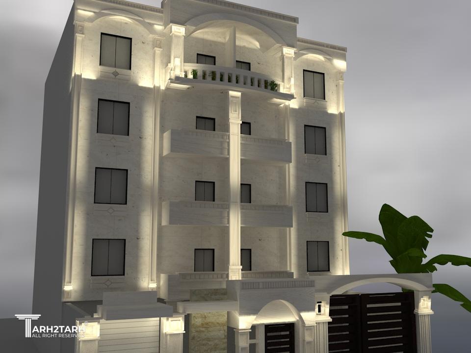 طراحی نما و طراحی داخلی و روف گاردن