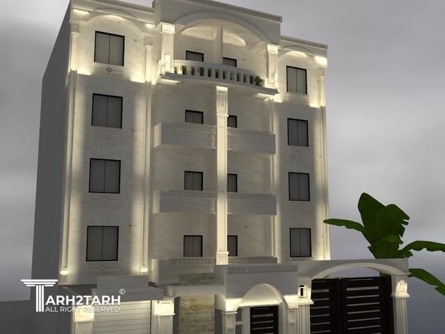 طراحی نما و طراحی داخلی و روف گاردن