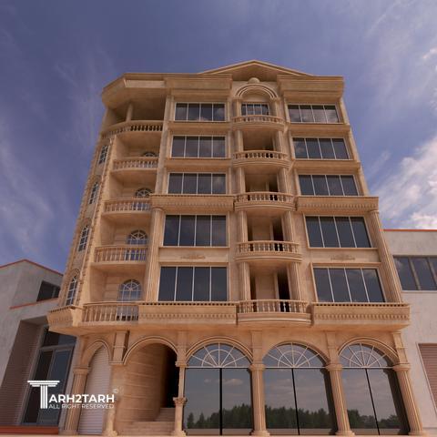 طراحی ساختمان مسکونی ایلام