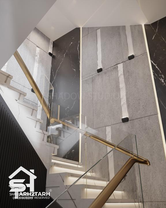 آپارتمان اپال(حیاط،لابی و دستگاه پله)