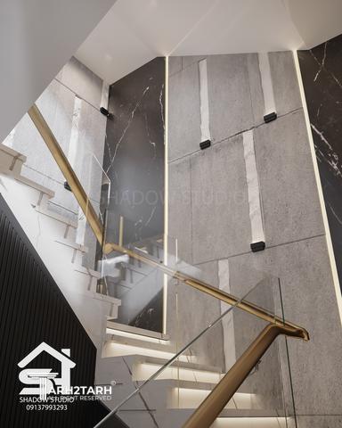 آپارتمان اپال(حیاط،لابی و دستگاه پله)