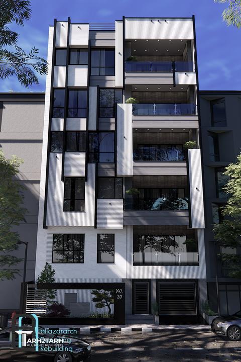 طراحی نما مسکونی