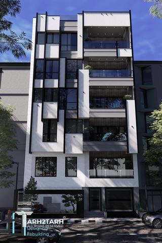 طراحی نما مسکونی