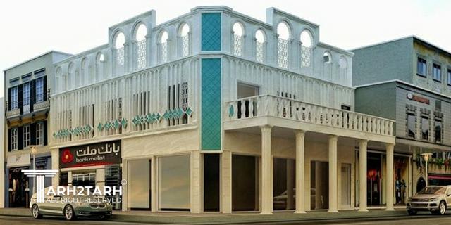 طراحی نما رستوران