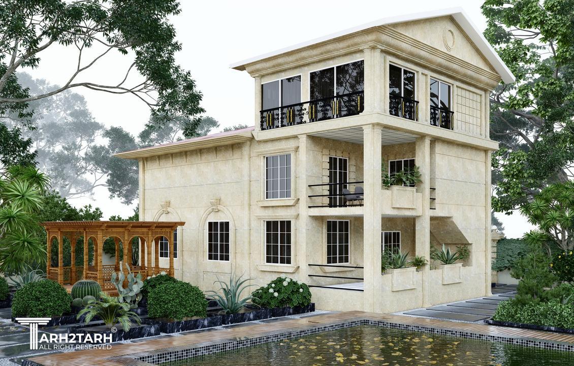 طراحی نما کلاسیک 