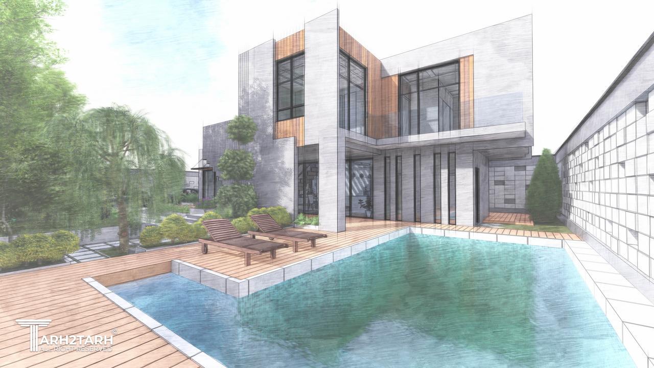 طراحی ویلایی در البرز