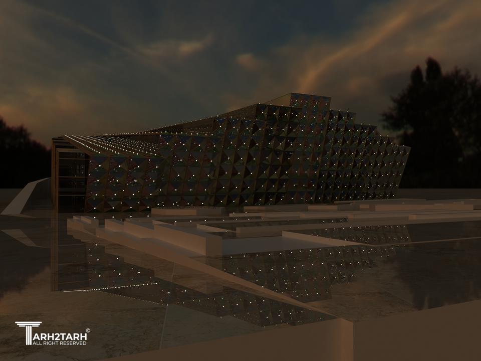 آلترناتیو دوم برای همین پروژه نمای شب