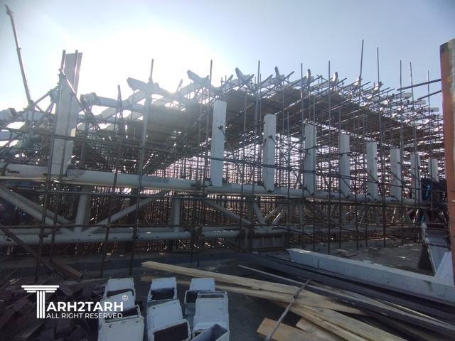 اسکای لایت(سقف شیشه ای)مجتمع تجاری  البرز مال در گلشهر کرج