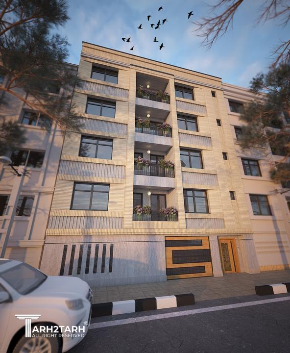 نمای شمالی ساختمان