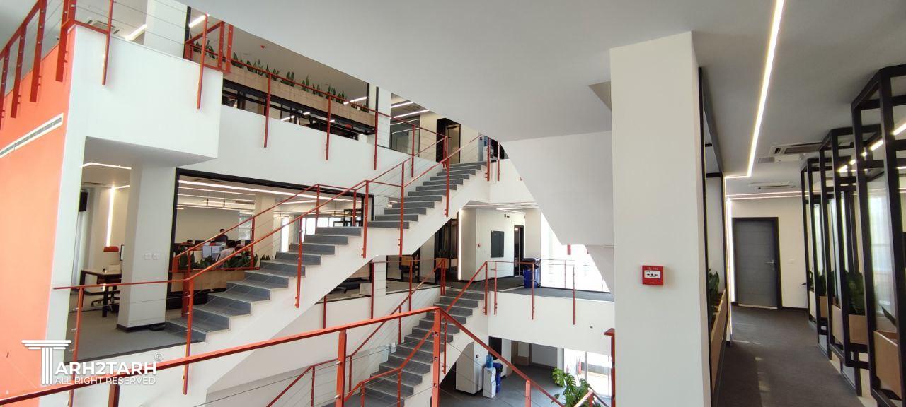 طراحی و بازسازی واحد اداری شرکت پرداخت الکترونیک پاسارگاد شعبه پردیس پارک علم و فناوري