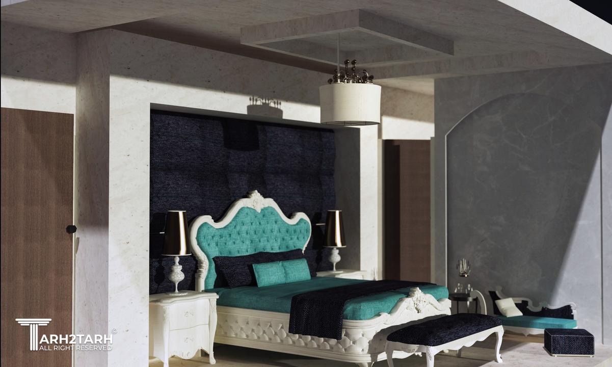 طراحی داخلی ویلای آرام