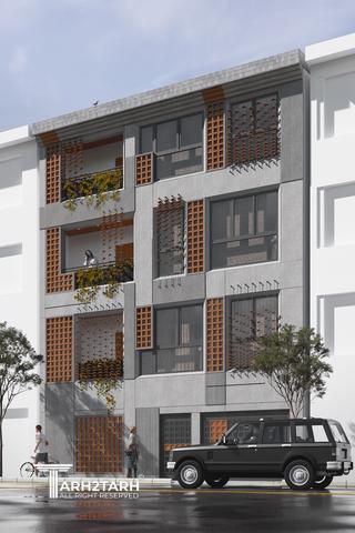 طراحی نمای کوهک