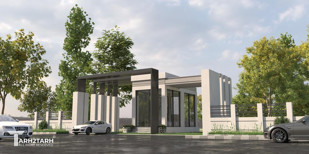 طراحی سردر شهرک در نشتادود