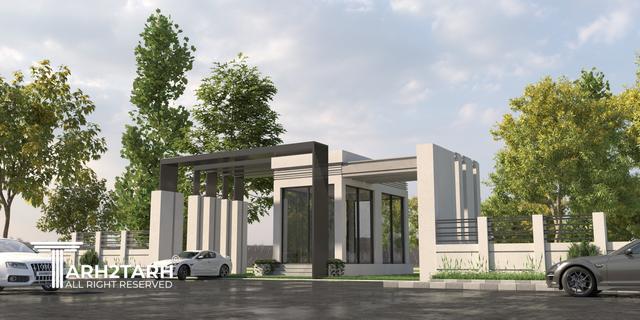 طراحی سردر شهرک در نشتادود