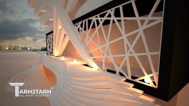 طراحی رستوران باغچه سبز - تبریز