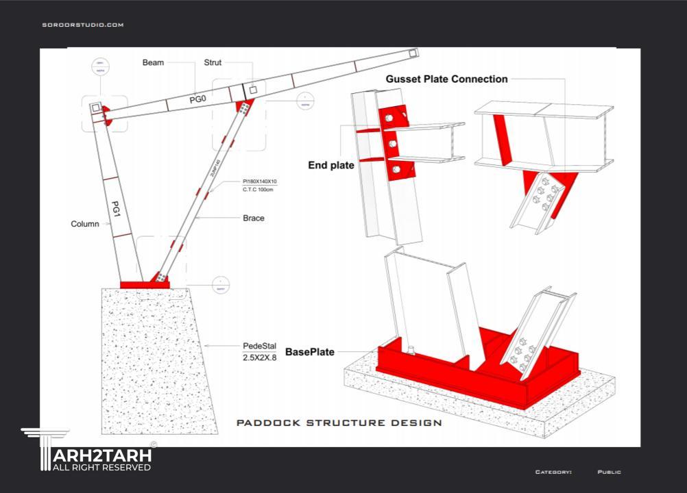 طراحی مجموعه سوارکاری در هشتگرد