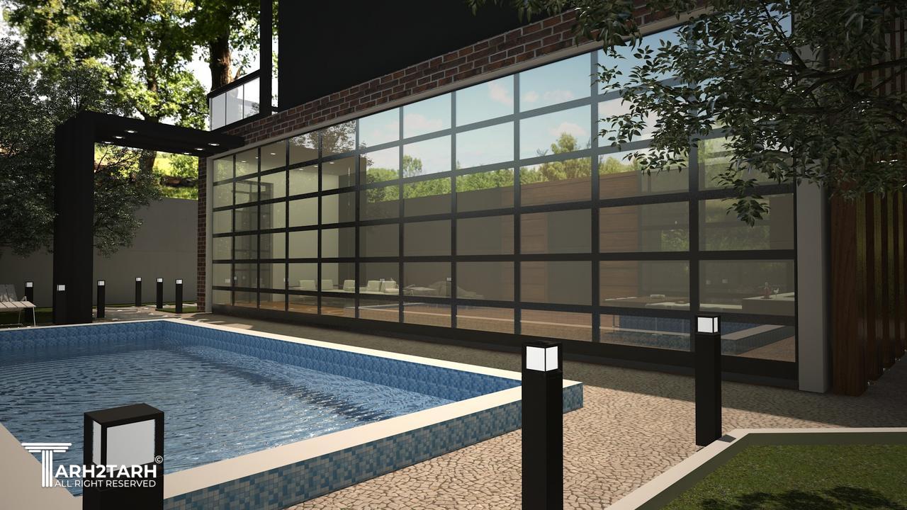 قسمت جنوبی ویلا