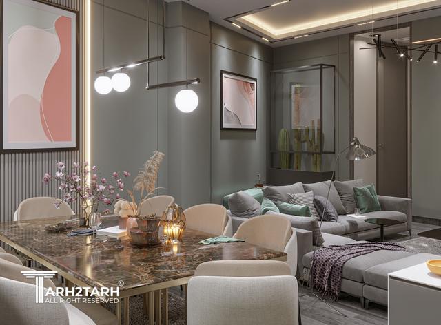 طراحی داخلی پروژه قیطریه