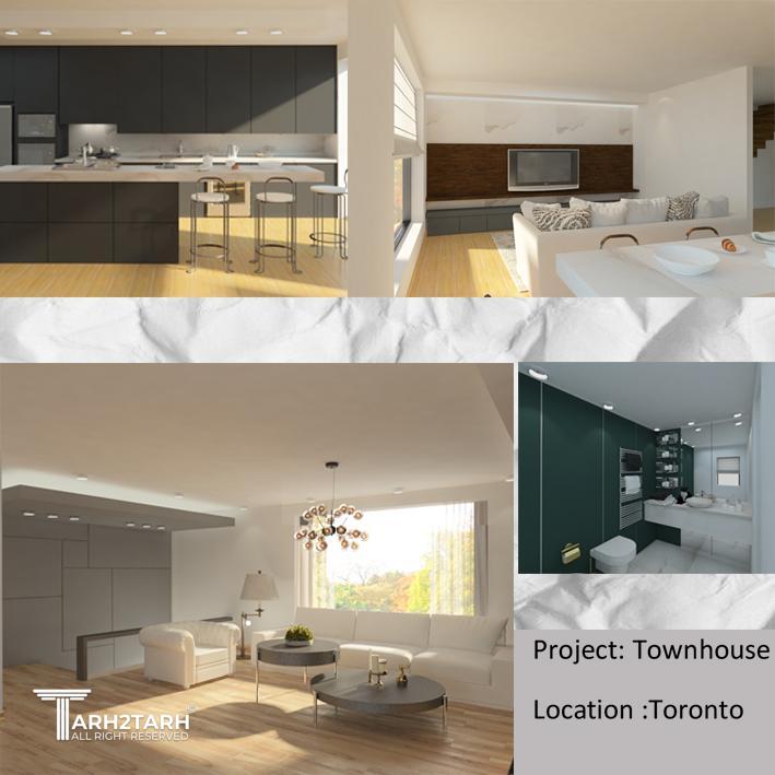 طراحی داخلی واحد مسکونی 