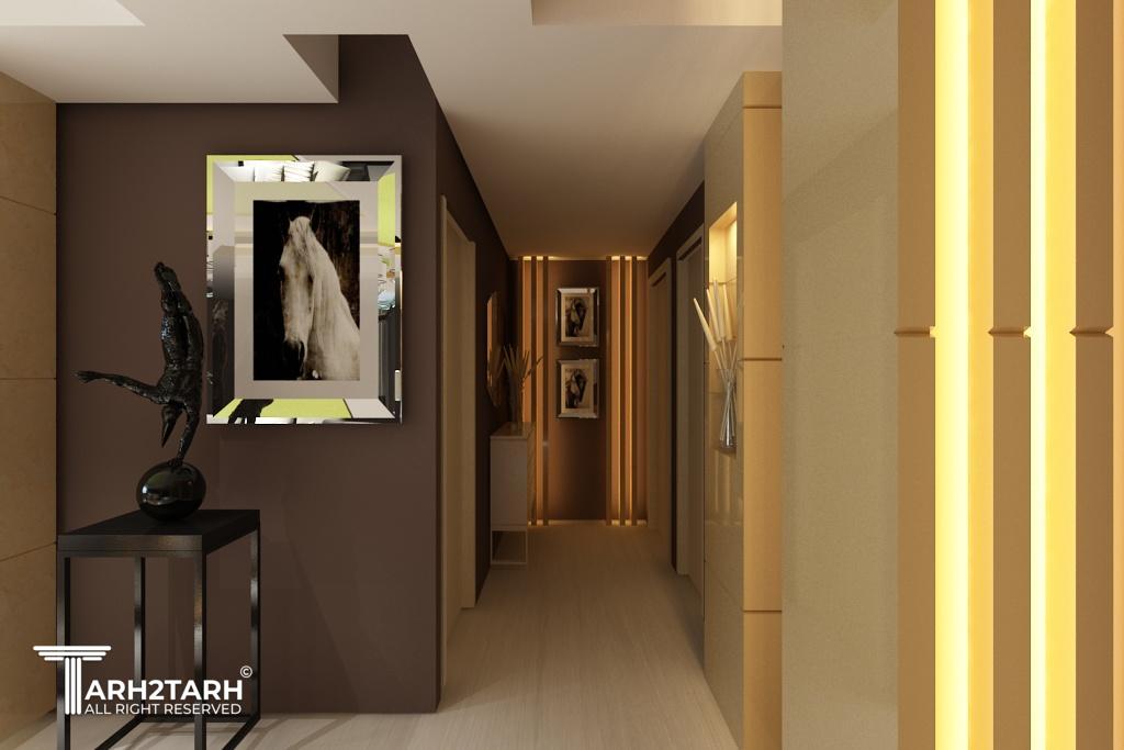 طراحی داخلی و نور پردازی