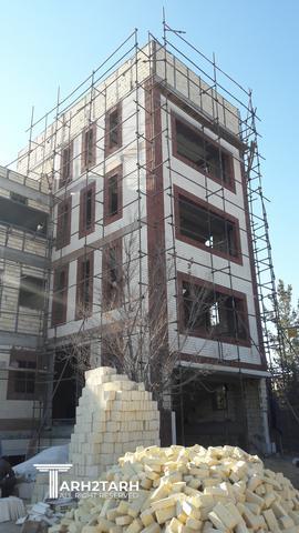 نمای بیمارستان جرقویه نیک آباد