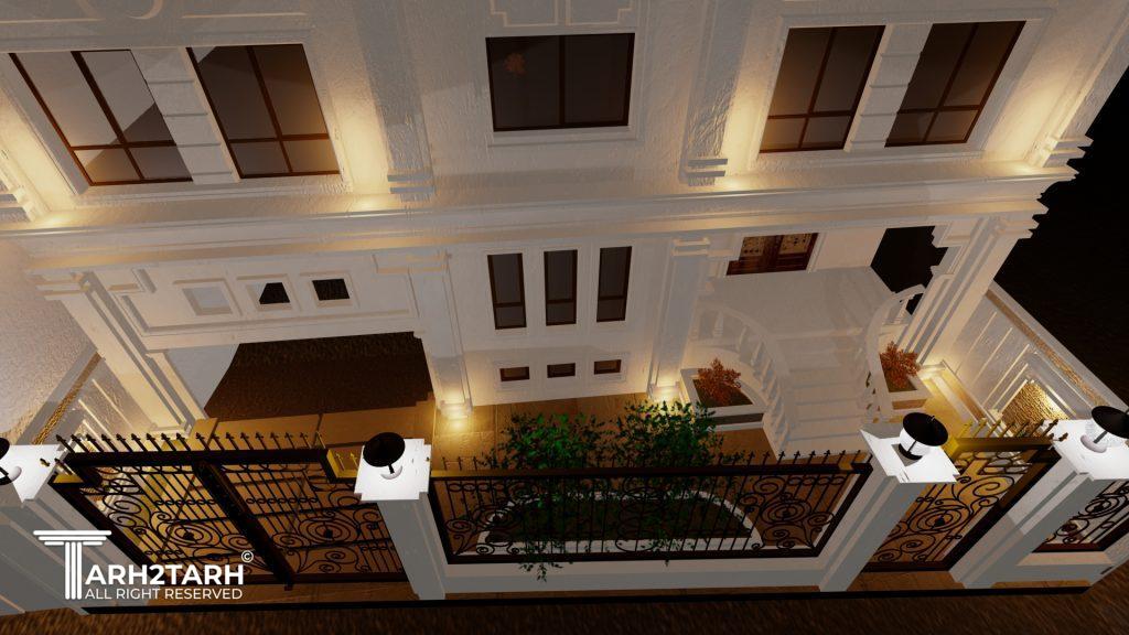 طراحی نمای شمالی 