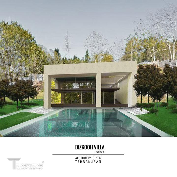 طراحی ویلا دیزکوه
