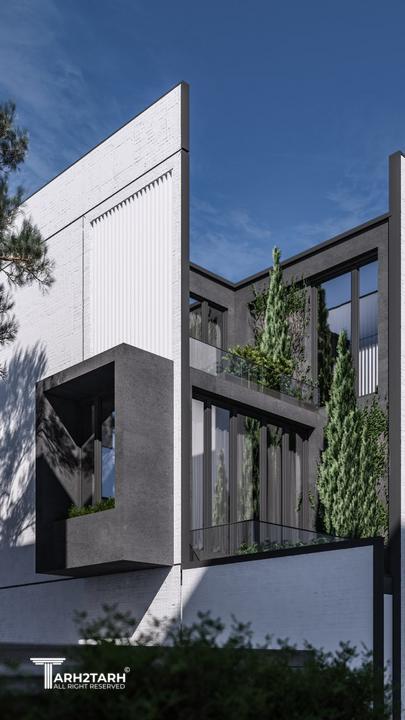 طراحی نما - ویلای دماوند