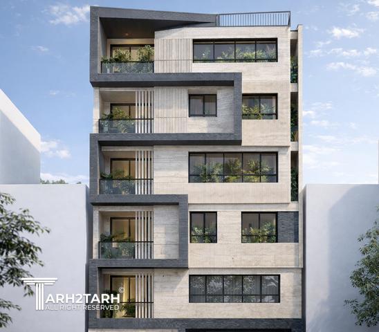 طراحی نمای بلوار آصف